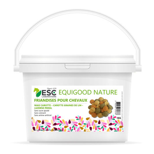 EQUIGOOD NATURE – Friandises cheval sans sucres et naturelles